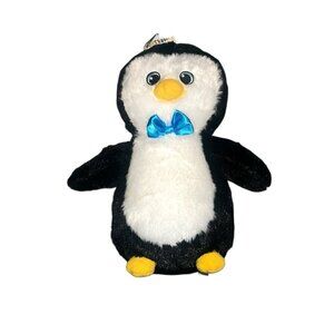 2018 Build A Bear Holiday Snow Hugs Penguin Boy With Bow Christmas Exclusive